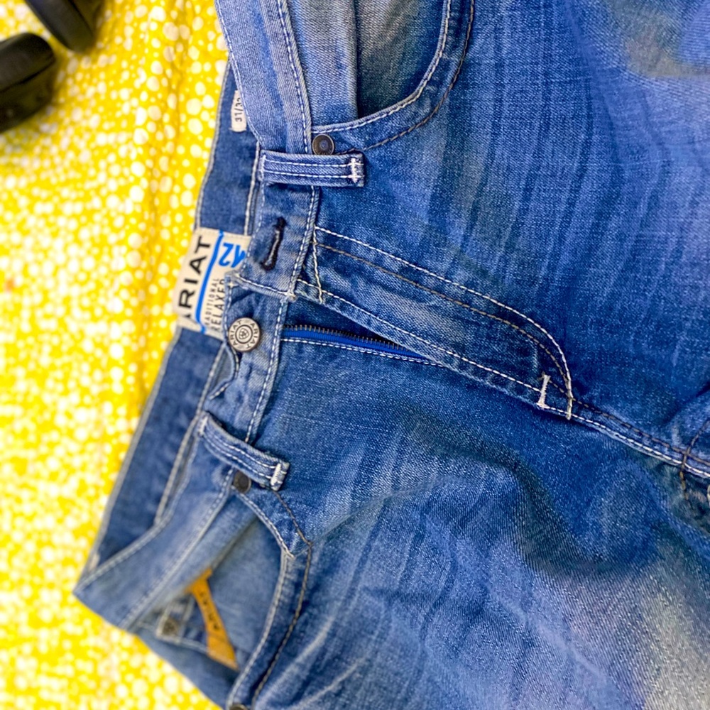I bought them and never wore them! Brand new boot cut ariat m2